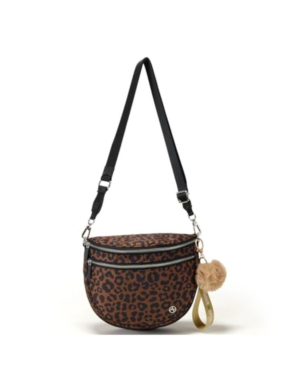 Nylon Crossbody Bum Bag Belt Bag Fanny Pack Adjustable Detachable Strap